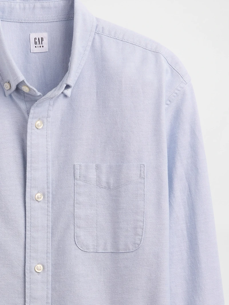 Kids Relaxed Oxford Shirt