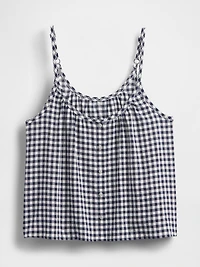 Linen-Blend Swing Cami