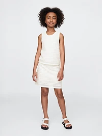 Kids Crochet Shell Tank Top
