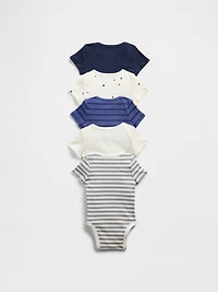 Baby First Favorites TinyRib Bodysuit (5-Pack