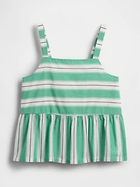 Kids Poplin Peplum Top