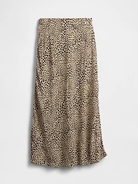 Crepe Maxi Slip Skirt