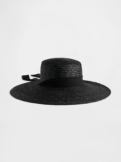 Wide Brim Straw Hat