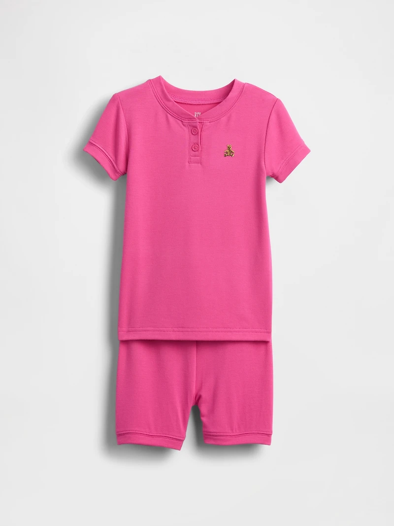 Baby & Toddler Henley PJ Short Set