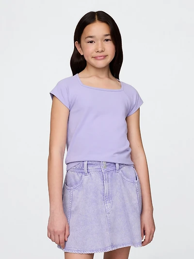 Kids Square-Neck T-Shirt