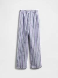 Kids Recycled Poplin PJ Pants