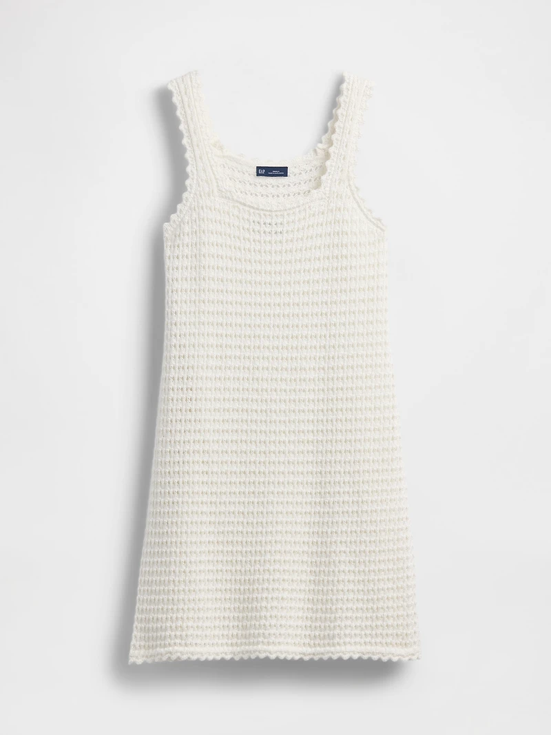 Crochet Mini Dress