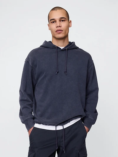 Gap Heavyweight French Terry Logo Hoodie
