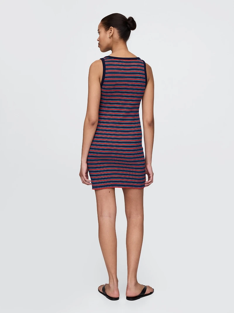 Rib Mini Tank Dress