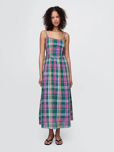 Drop-Waist Maxi Dress