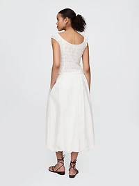 Bubble Midi Skirt