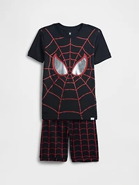 Kids Marvel Spider-Man Organic Brushed Cotton PJ Set