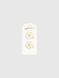 Sweet Wink Daisy Flower Clip Set