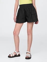 Kids Poplin Easy Cargo Shorts