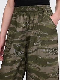 Kids Poplin Baggy Joggers