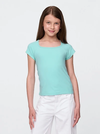 Kids Square-Neck T-Shirt