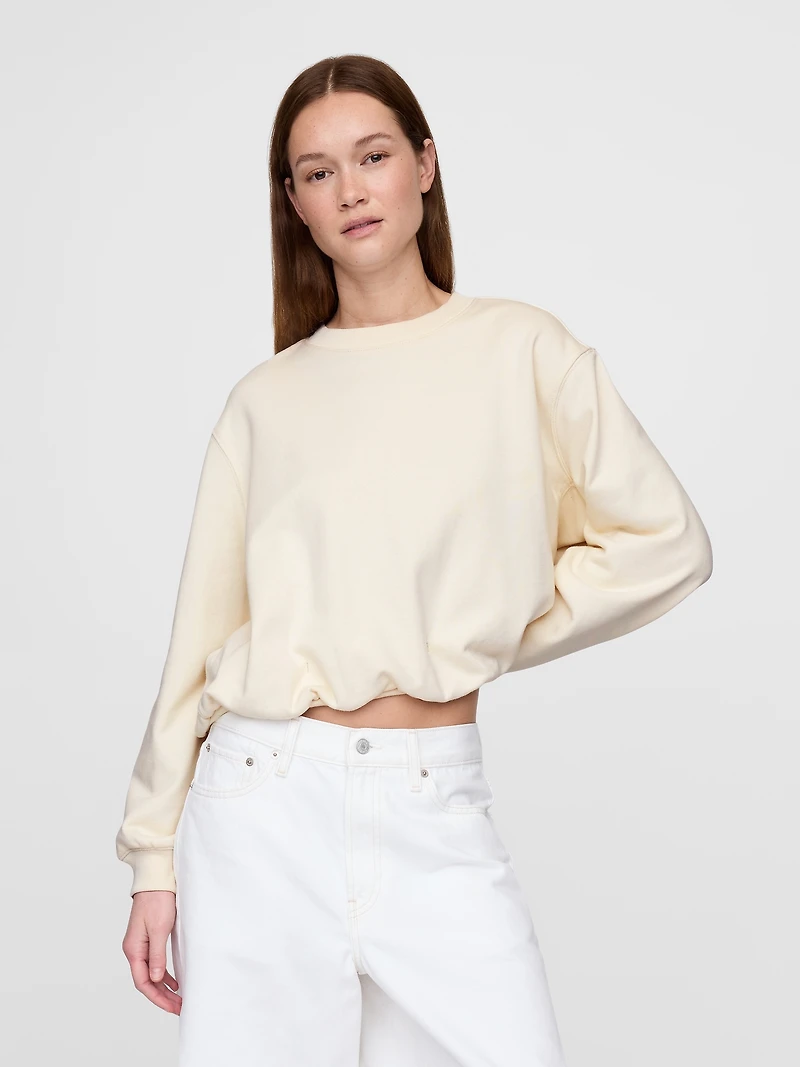 Heavyweight French Terry Bubble Sweatshirt
