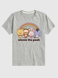 Toddler Winnie the Pooh Rainbow Short Sleeve Graphic Tee