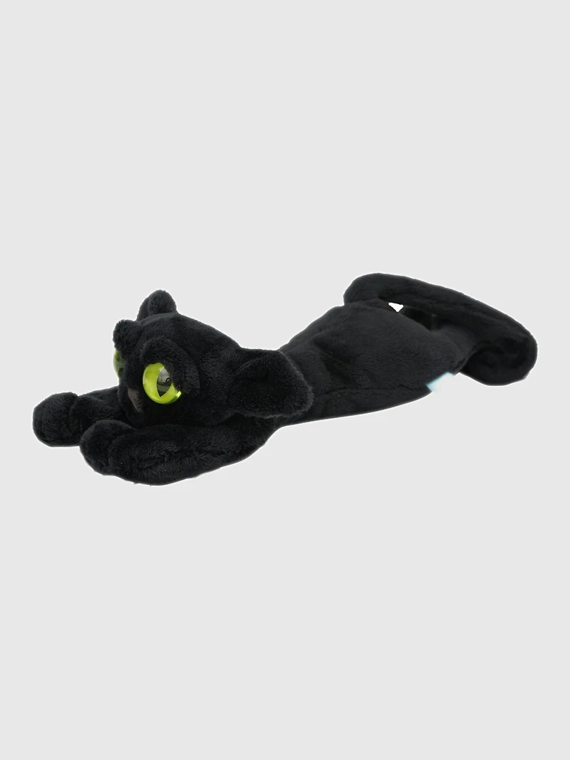 Lanky Cats Ziggy Black Cat Plush Toy