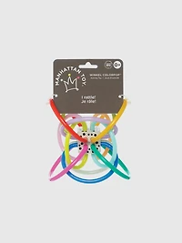 Winkel Colorpop Rattle and Sensory Teether Toy