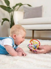 Winkel Colorpop Rattle and Sensory Teether Toy