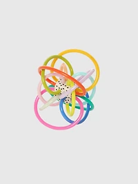 Winkel Colorpop Rattle and Sensory Teether Toy