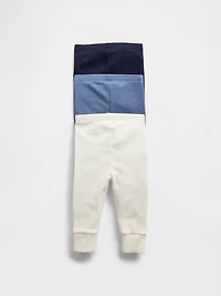 Baby First Favorites TinyRib Pants (3-Pack