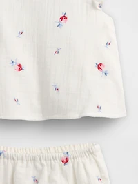Baby Crinkle Gauze Outfit Set
