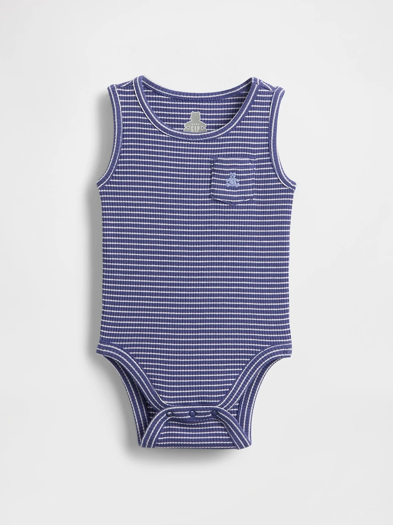 Baby First Favorites Pocket Tank Bodysuit