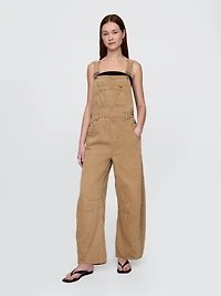 UltraSoft Denim Horseshoe Overalls