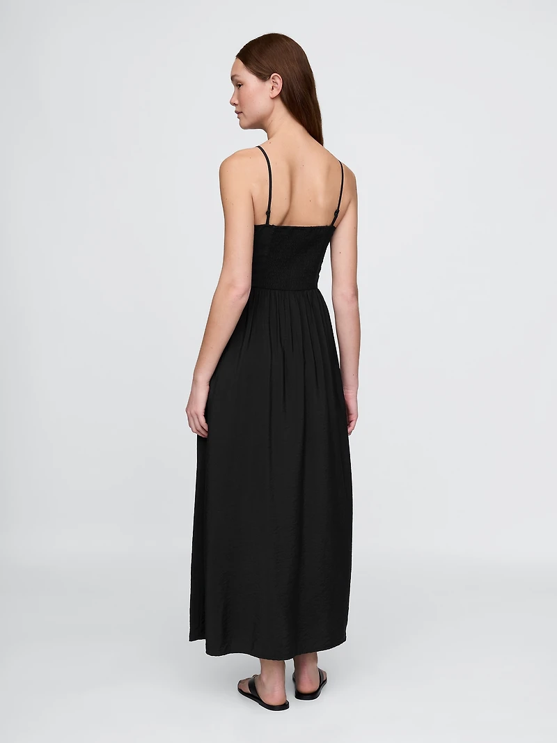 Drop-Waist Maxi Dress