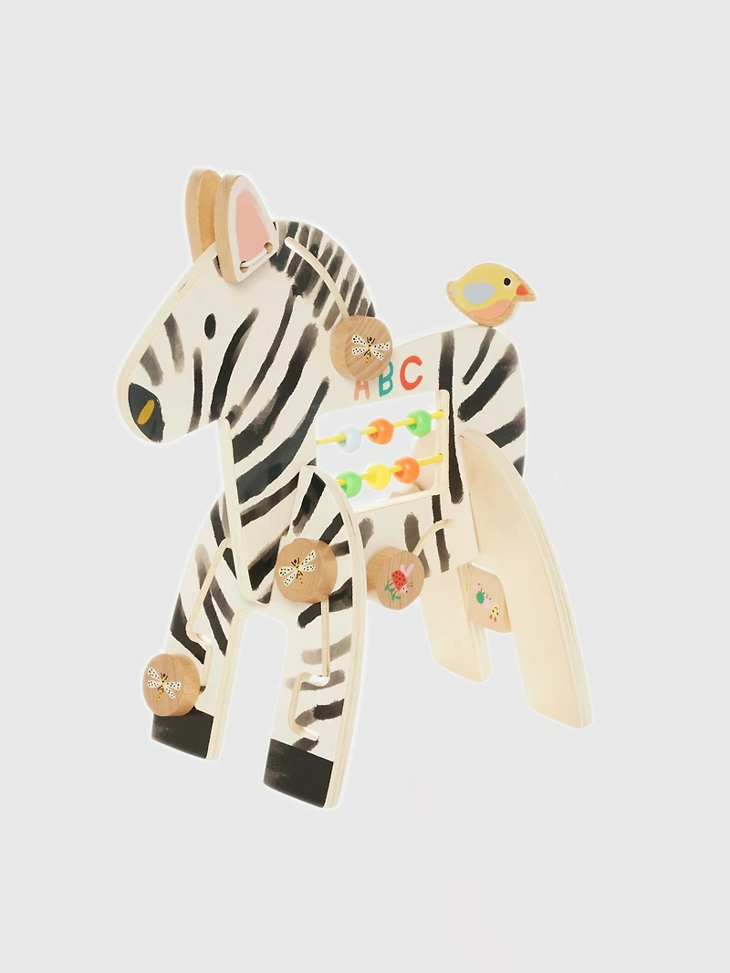 Safari Zebra Activity Toy