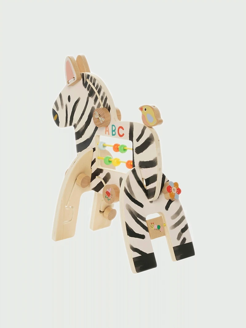 Safari Zebra Activity Toy