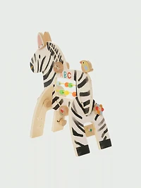 Safari Zebra Activity Toy