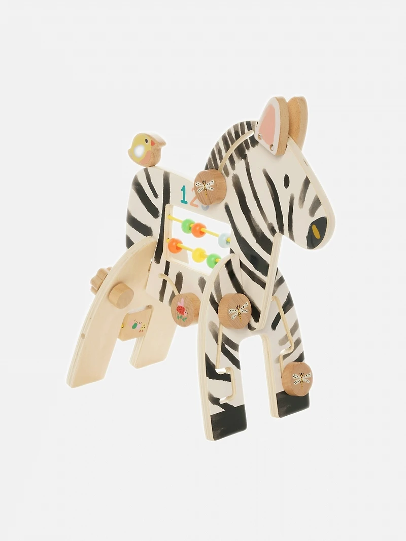 Safari Zebra Activity Toy