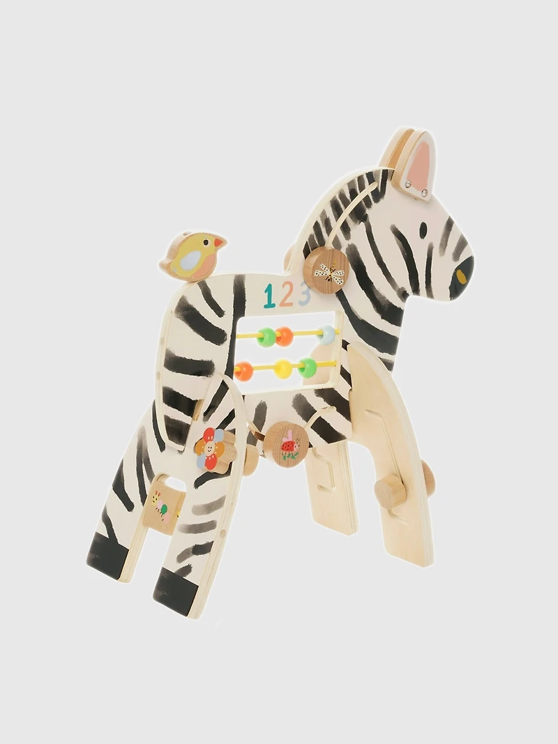 Safari Zebra Activity Toy