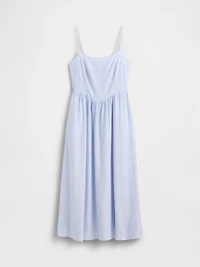 Drop-Waist Maxi Dress