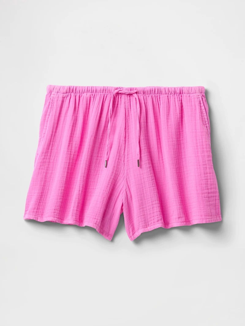 Cotton Gauze Easy Shorts