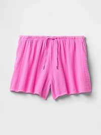 Cotton Gauze Easy Shorts