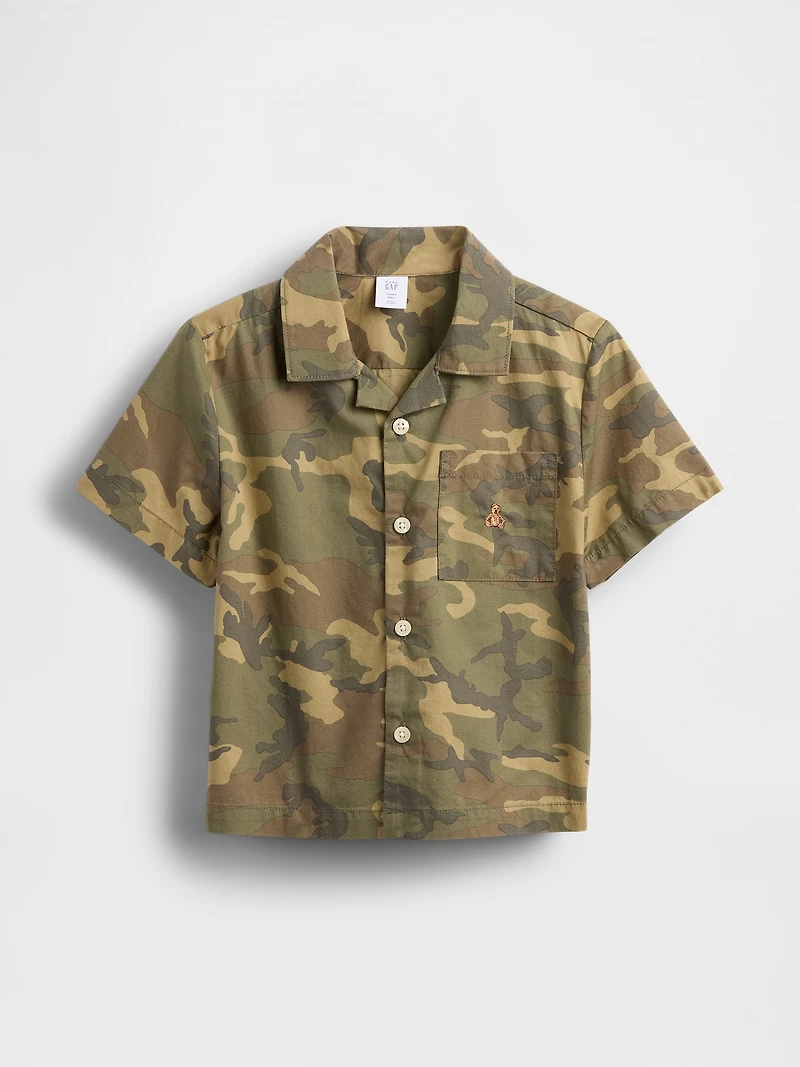 Baby & Toddler Organic Cotton Cabana Shirt