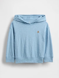 Baby & Toddler Organic Cotton Hooded T-Shirt