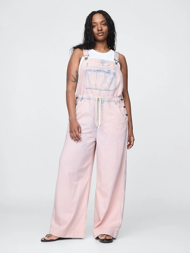 UltraSoft Denim Baggy Overalls