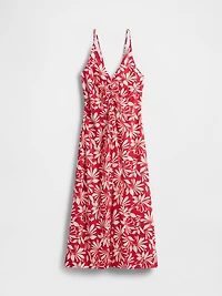Tie-Back Maxi Slip Dress