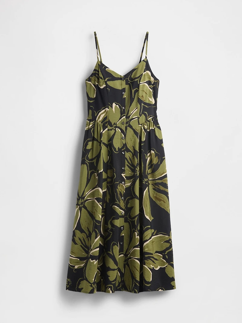 Floral V-Neck Maxi Dress