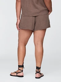 Cotton Gauze Easy Shorts