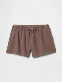 Cotton Gauze Easy Shorts