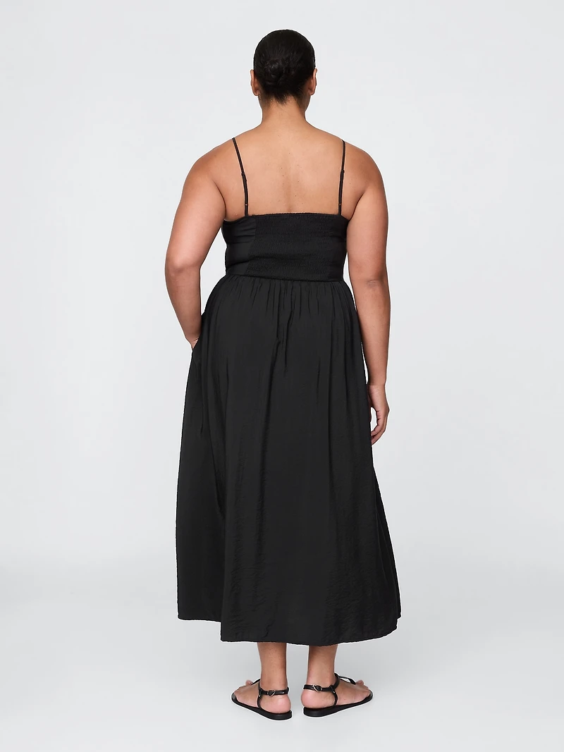 Drop-Waist Maxi Dress