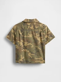 Baby & Toddler Organic Cotton Cabana Shirt