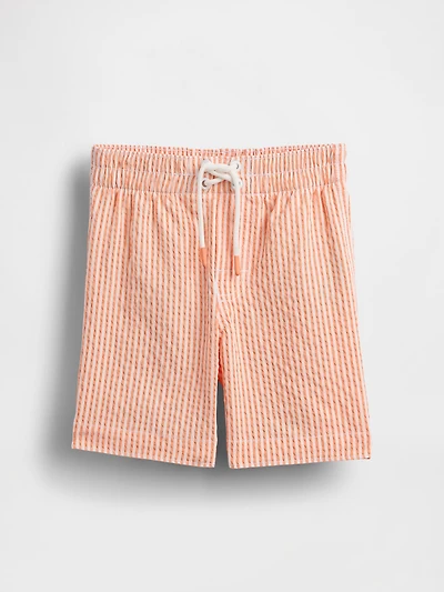 Baby & Toddler Seersucker Swim Trunks
