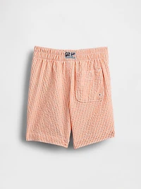 Baby & Toddler Seersucker Swim Trunks